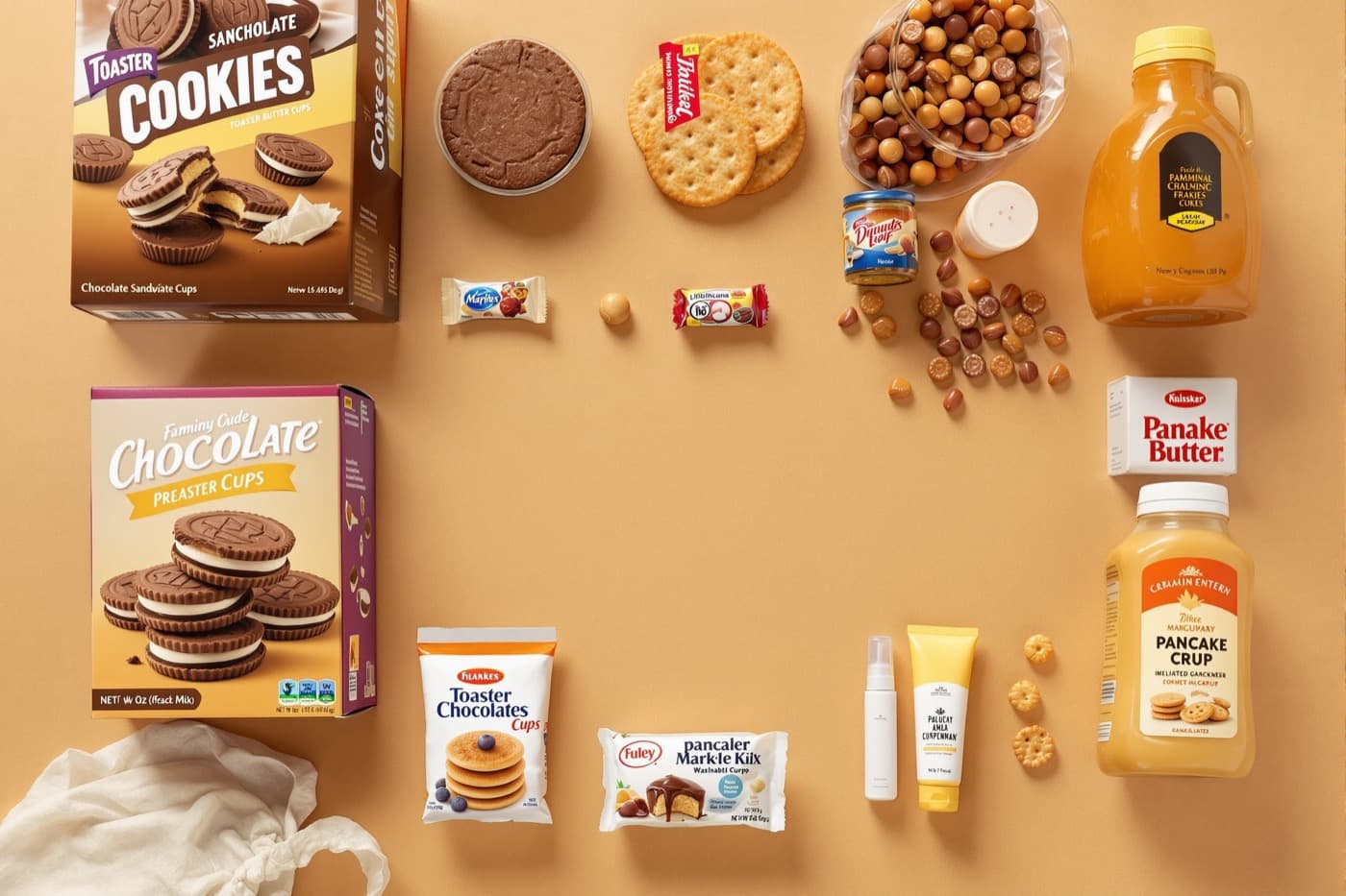 Favoritos americanos: galletas, dulces, cuidado personal